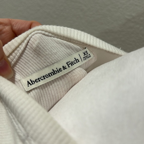 Abercrombie & Fitch white thong bodysuit size extra small - Picture 4 of 5